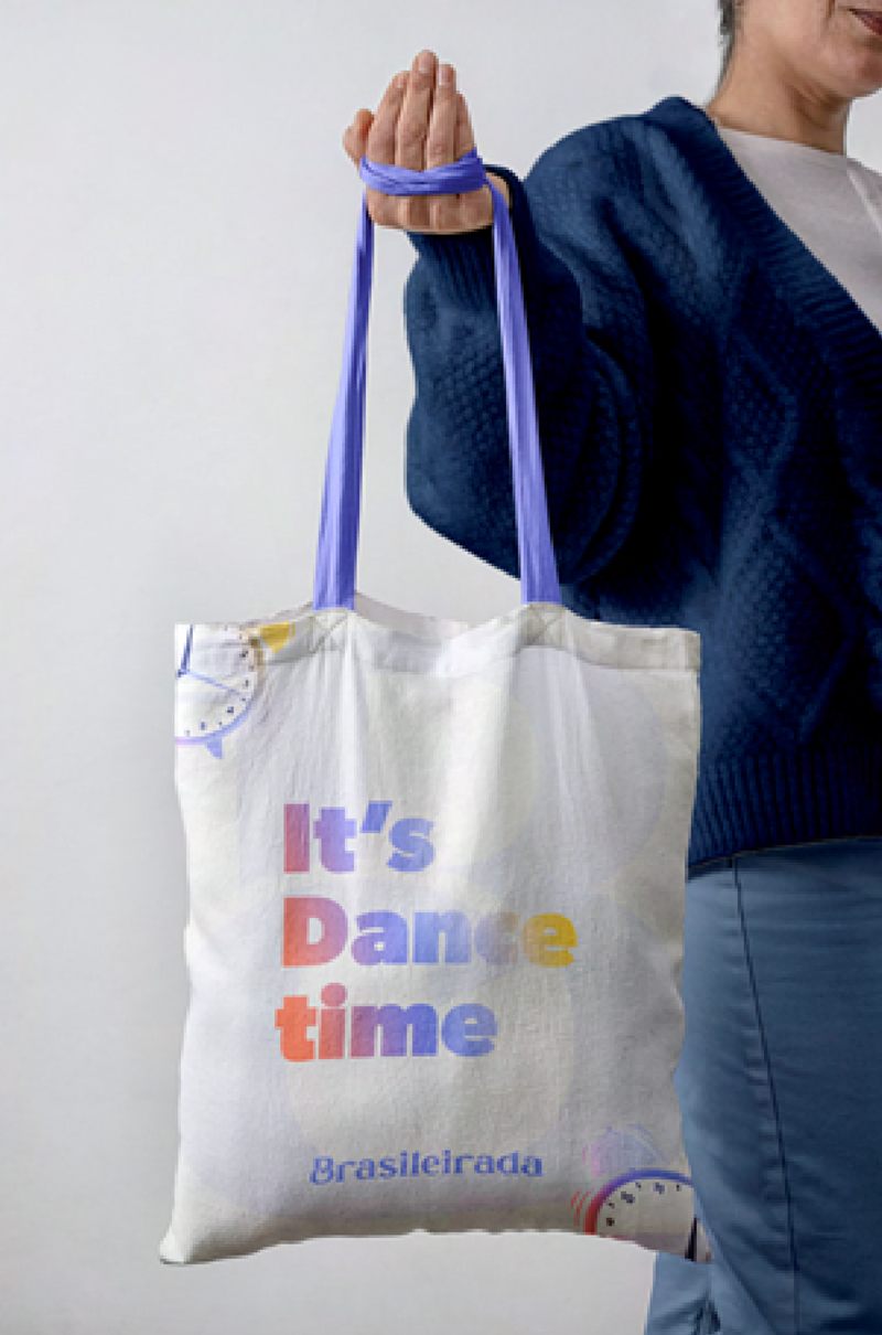 Ecobag It's Dance Time da Brasileirada